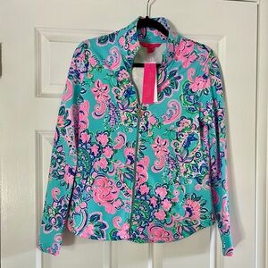 Lilly Pulitzer Leona Zip-Up Sweatshirt